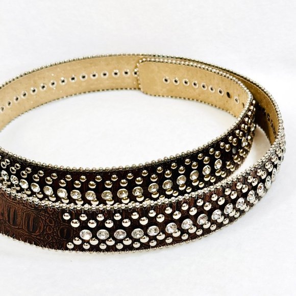 Guess Faux Leather Western Style Belt - XL - Picture 5 of 13